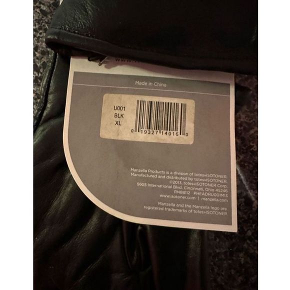 MANZELLA Insulated Leather Glove DRLU-10 Genuine Leather 3M Insulation 40g New - Picture 10 of 10